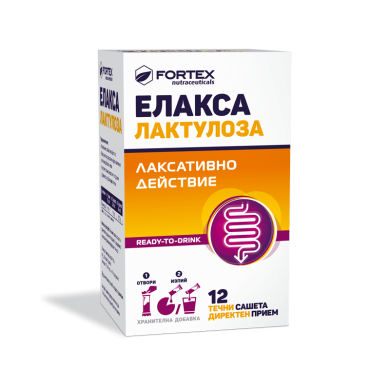 ЕЛАКСА ЛАКТУЛОЗА саше х 12 ФОРТЕКС