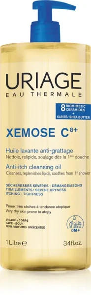 URIAGE  Xemose C8+ Anti-Itch Cleansing Oil 1000ml