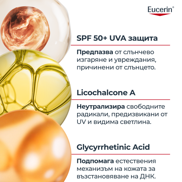 Eucerin Прозрачен охлаждащ слънцезащитен спрей-аеорзол за тяло SENSITIVE PROTECT SPF 50 -  200мл
