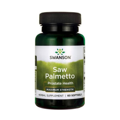 SWANSON Saw Palmetto - Maximum Strength 320mg. / 60 Soft